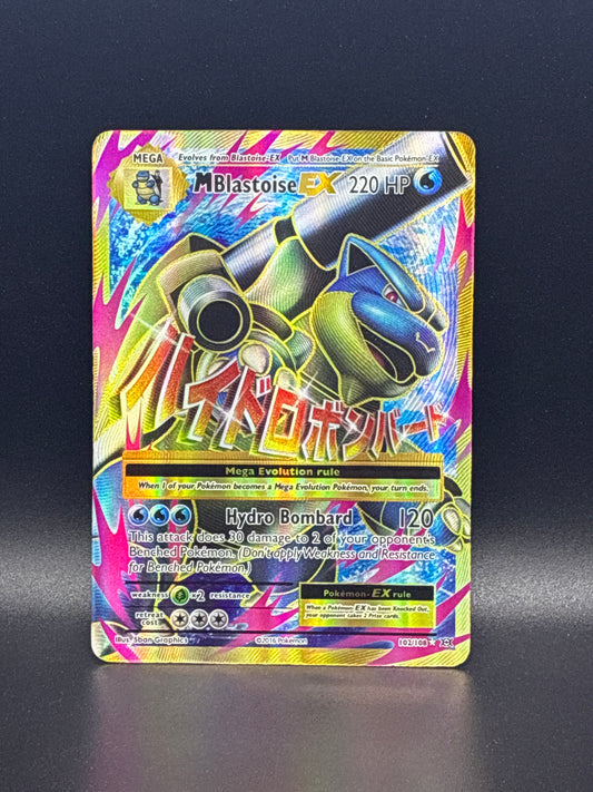 M Blastoise EX (Full Art) #102/108 - Evolutions