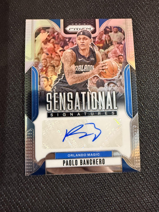 #SS-PBM Paolo Banchero 2024 Panini Prizm Auto Sensational Signatures