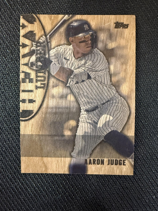 #HL-3 Aaron Judge 2024 Topps New York Yankees sports Heavy Lumber