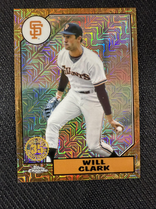 #T87C-91 Will Clark 2022 Topps Giants 1987 35th Anniversary