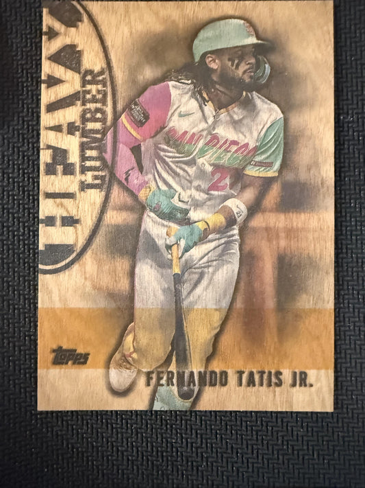 #HL-59 Fernando Tatis Jr. 2024 Topps Update San Diego Padres sports Heavy Lumber
