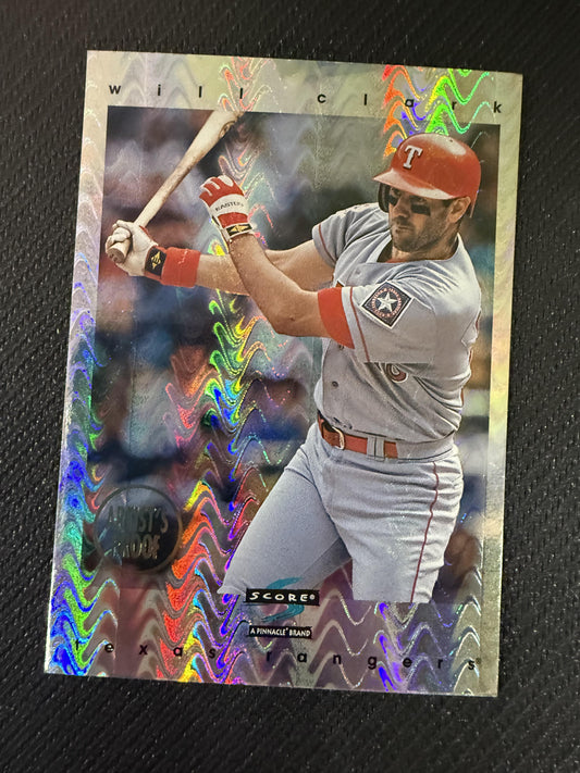 #6 Will Clark 1997 Score Texas Rangers sports Artist's Proof Holofoil