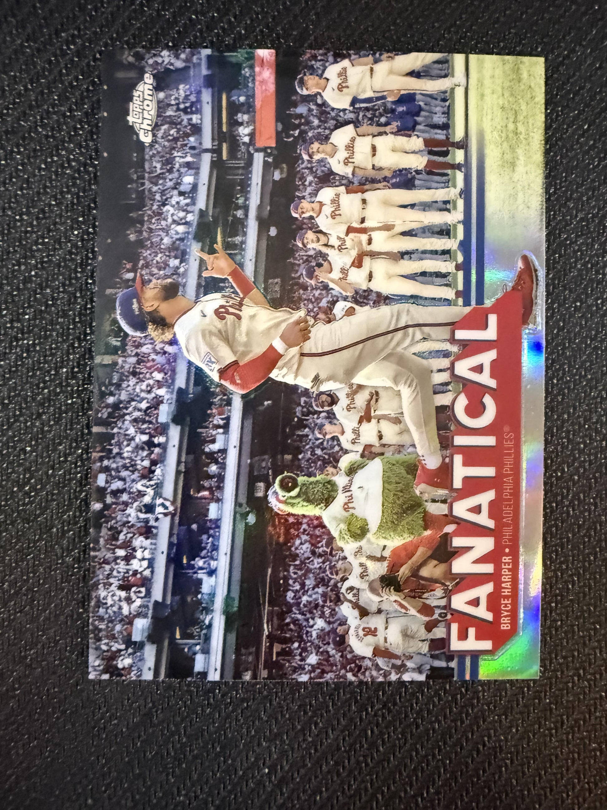#FAN-15 BRYCE HARPER 2025 TOPPS CHROME FANATICAL