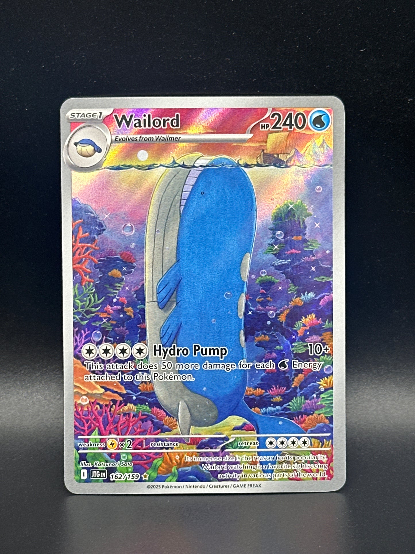162/159** Wailord Journey Together