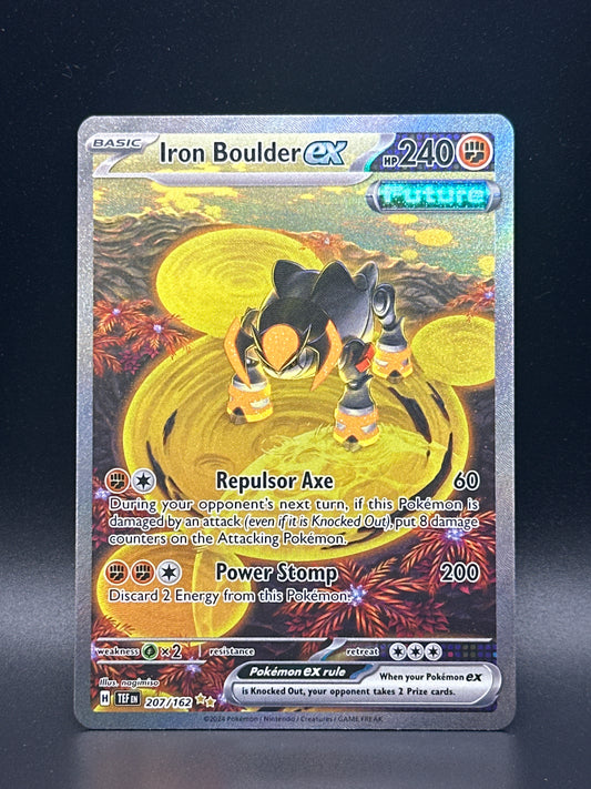 #207/162 Iron Boulder ex SV05: Temporal Forces