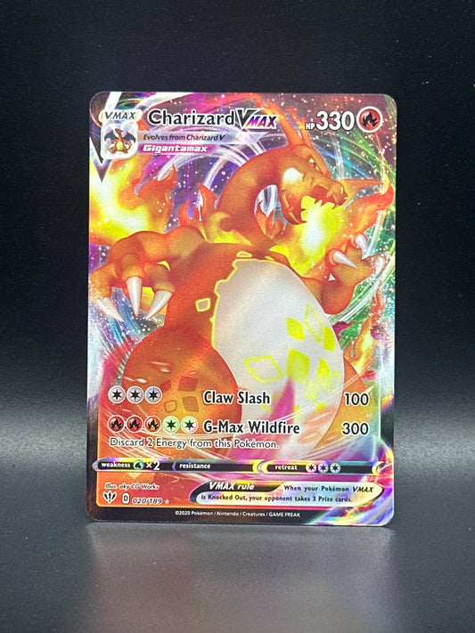 #020/189 Charizard VMAX SWSH03: Darkness Ablaze