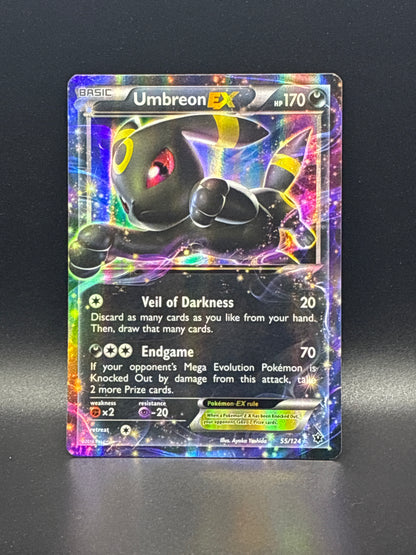 #55/124 Ultra Rare Umbreon EX Fates Collide