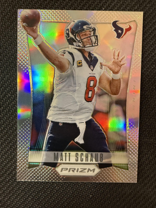 #79 Matt Schaub 2012 Panini Prizm Houston Texans sports Prizms