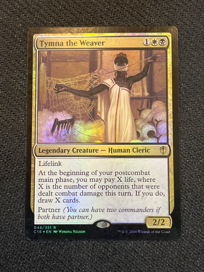 #048/351 Tymna the Weaver (Foil) Commander 2016