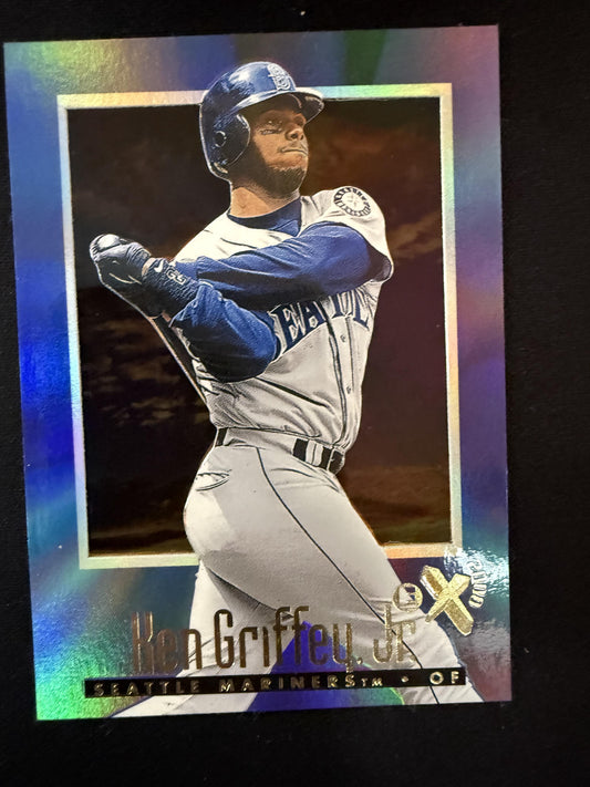 #40 Ken Griffey Jr. 1997 SkyBox E-X2000 Seattle Mariners sports