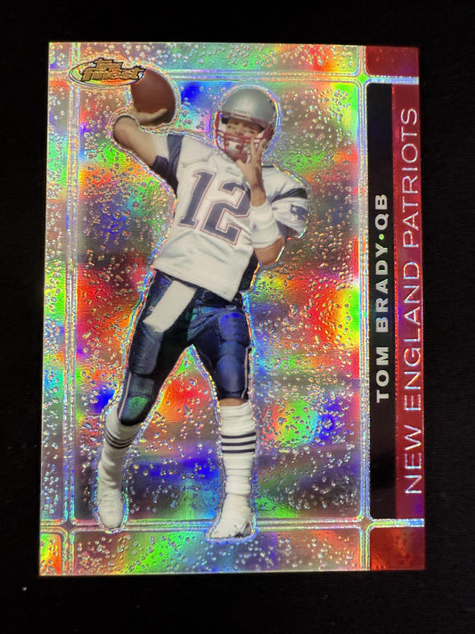 #8 Tom Brady 2007 Finest New England Patriots sports Refractors