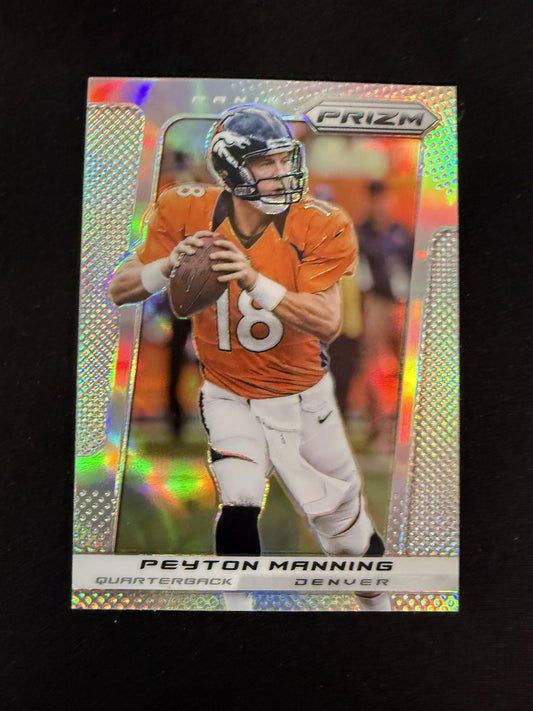 #77 Peyton Manning 2013 Panini Prizm Denver Broncos sports Prizms