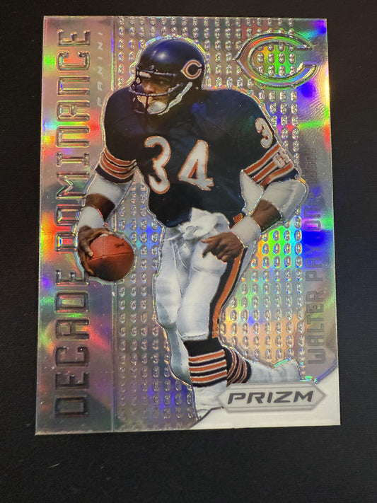 #5 Walter Payton 2012 Panini Prizm Chicago Bears sports Decade Dominance Prizms