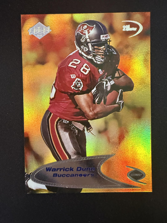 #197 Warrick Dunn 1998 Collector's Edge Odyssey SN #/50 Buccaneers HoloGold