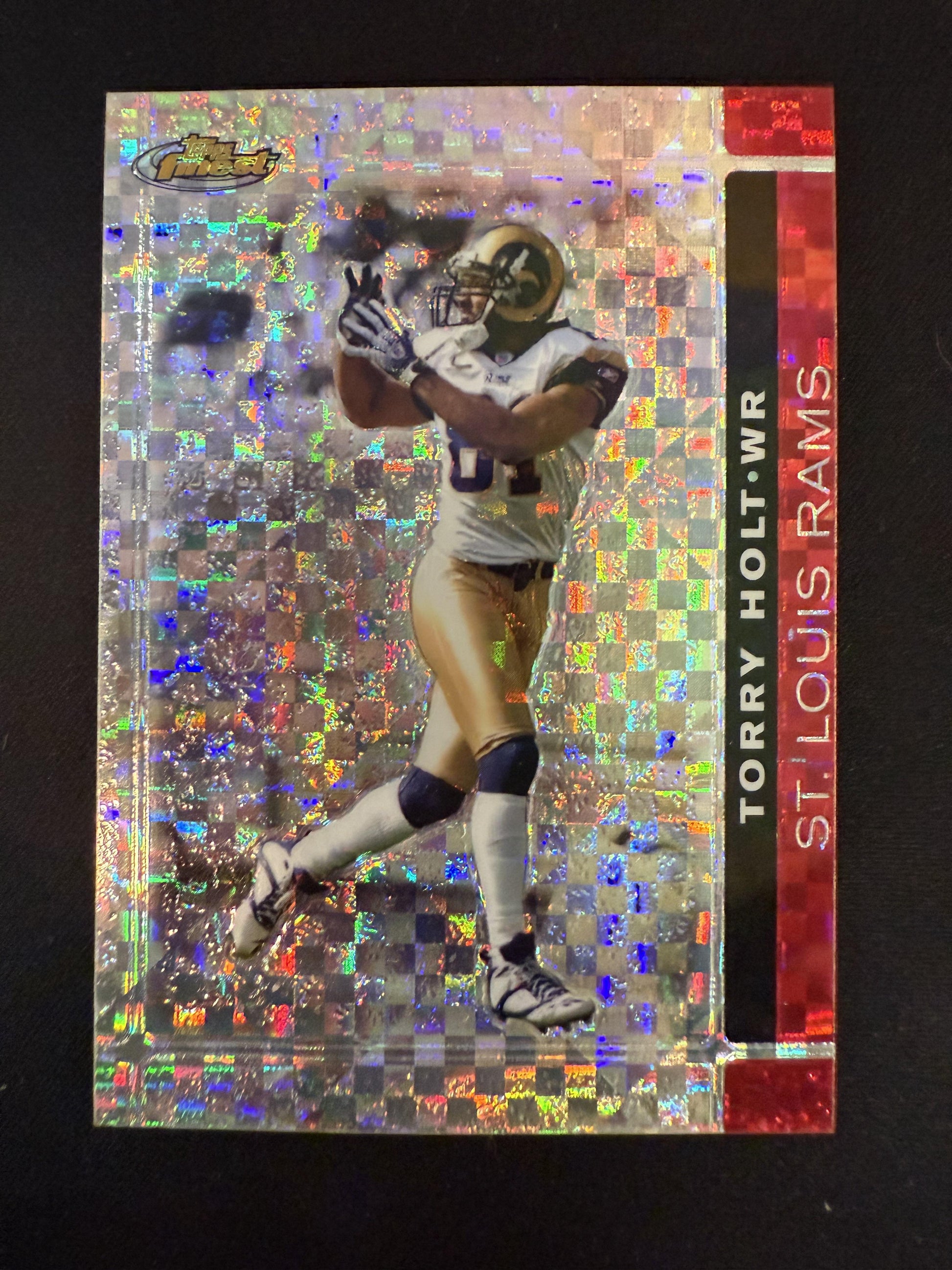 #59 Torry Holt 2007 Finest SN #/25 St. Louis Rams sports Xfractors