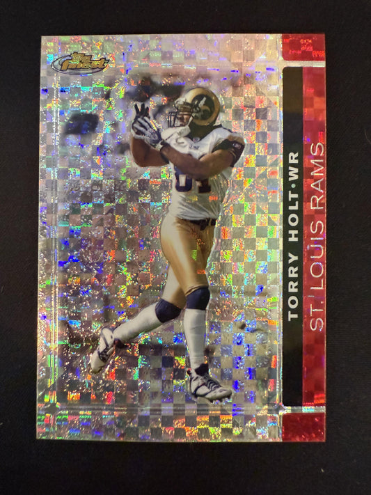 #59 Torry Holt 2007 Finest SN #/25 St. Louis Rams sports Xfractors