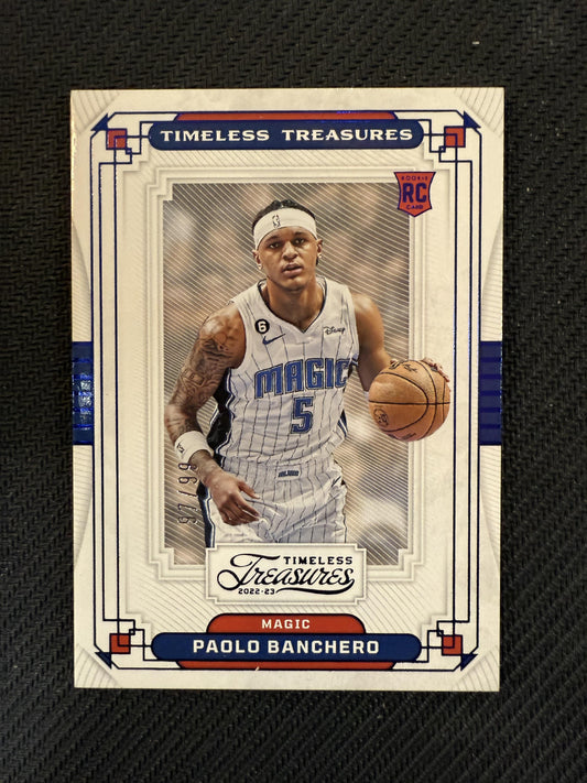 #336 Paolo Banchero 2022-23 Panini Chronicles SN,RC Rookie /99 Magic Blue