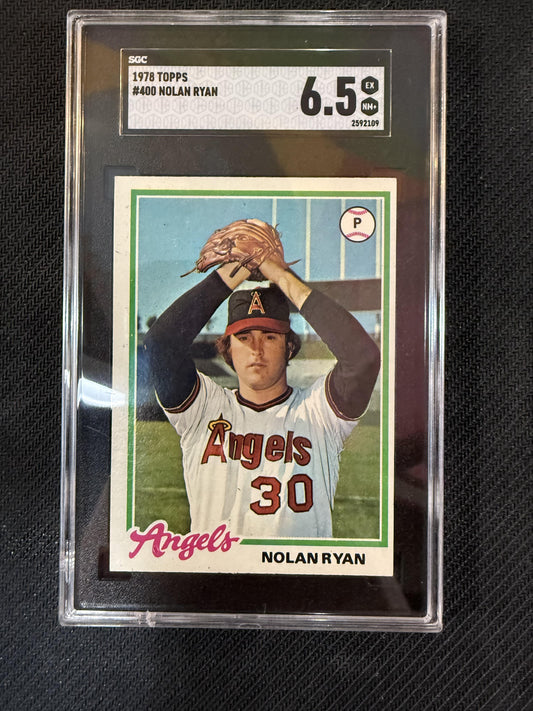 #400 Nolan Ryan 1978 Topps California Angels sports
