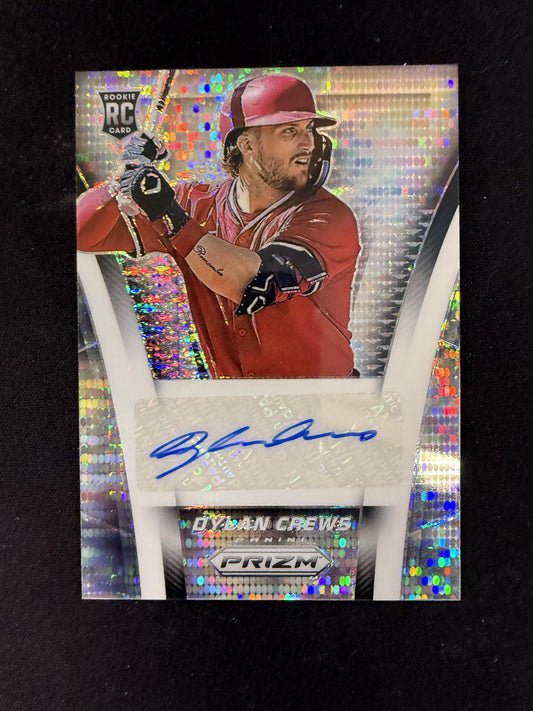#73 Dylan Crews 2025 Panini Prizm SN Washington Nationals sports PULSAR