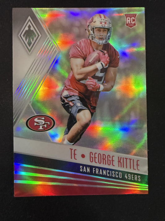#195 George Kittle 2017 Panini Phoenix RC Rookie San Francisco 49ers sports