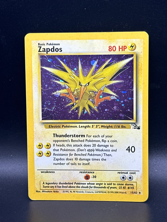 #15/62 Zapdos (Fossil)