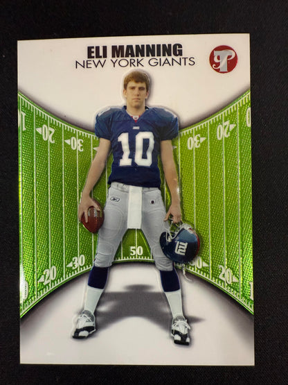 #88 Eli Manning 2004 Topps Pristine SN #/999 New York Giants sports