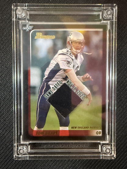 TOM BRADY 2022 JERSEY FUSION GAME WORN PATCH