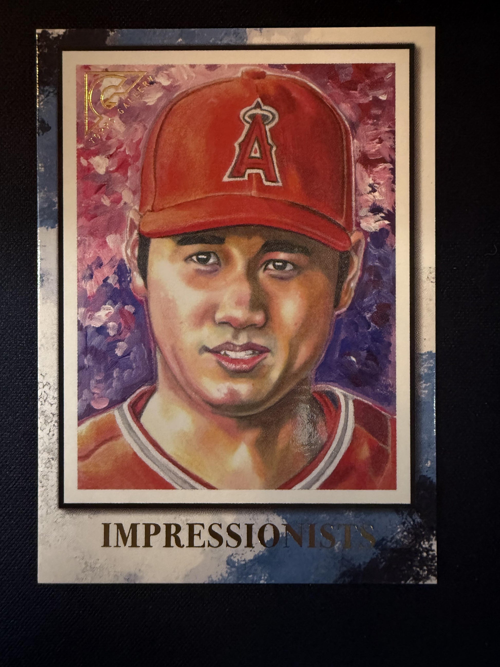 #IM-2 Shohei Ohtani 2019 Topps Gallery Los Angeles Angels sports Impressionists