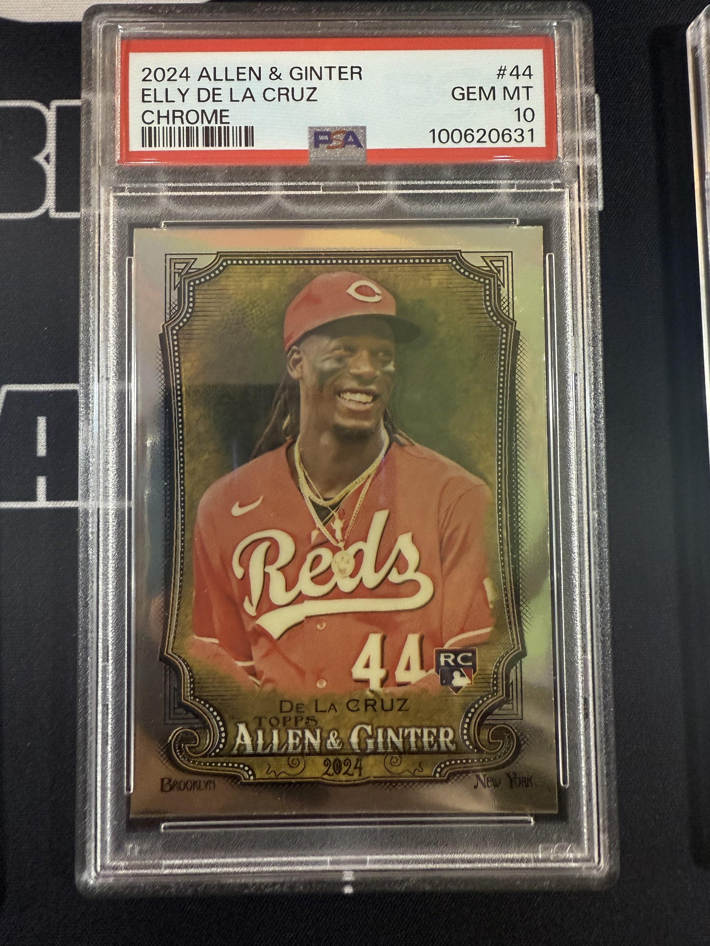 #44 Elly De La Cruz 2024 Topps Allen & Ginter RC Rookie Cincinnati Reds Chrome