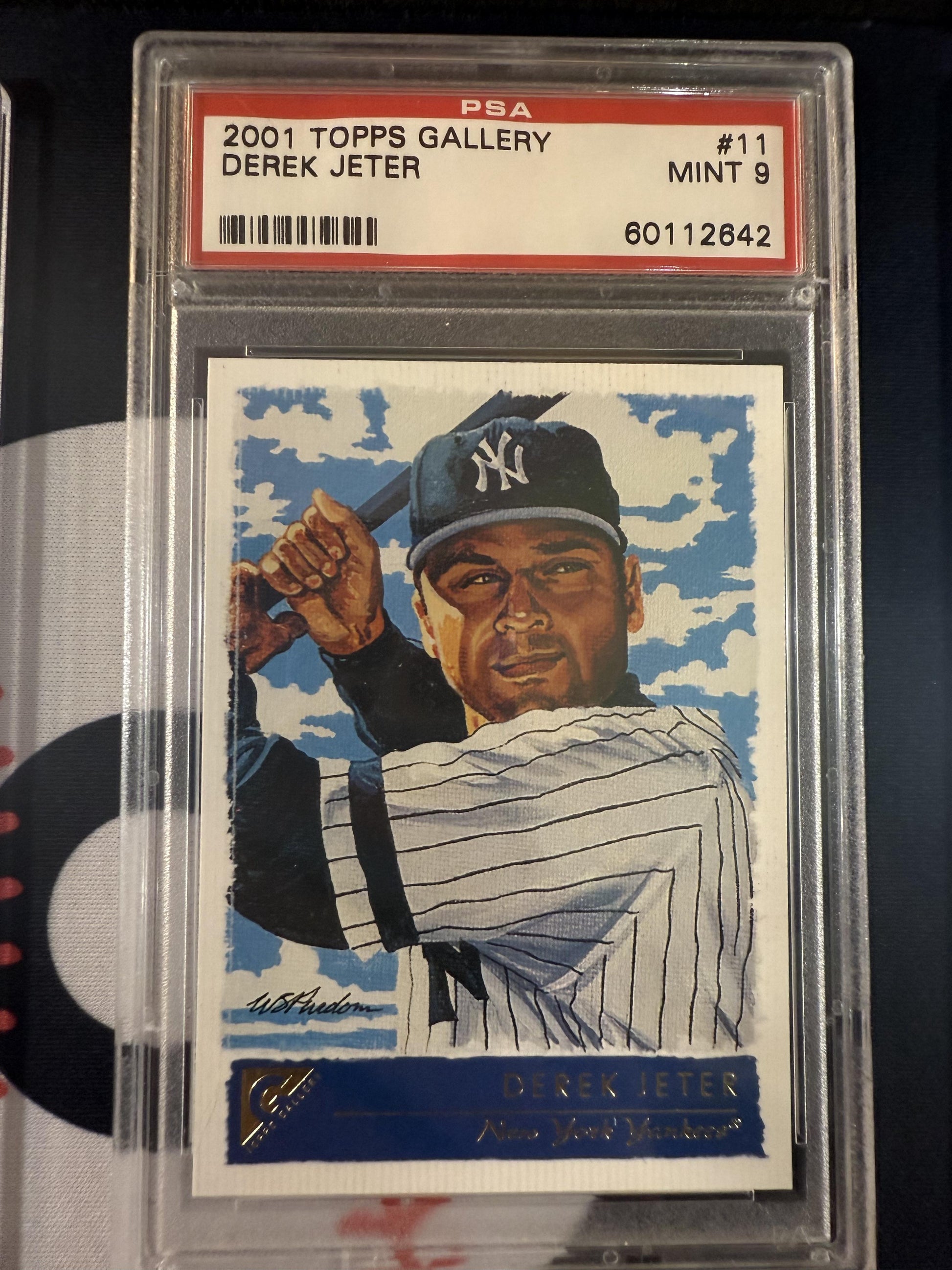 #11 Derek Jeter 2001 Topps Gallery New York Yankees sports