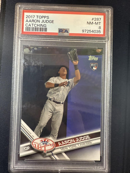 #287 Aaron Judge 2017 Topps RC Rookie New York Yankees sports All-Star Game 2017