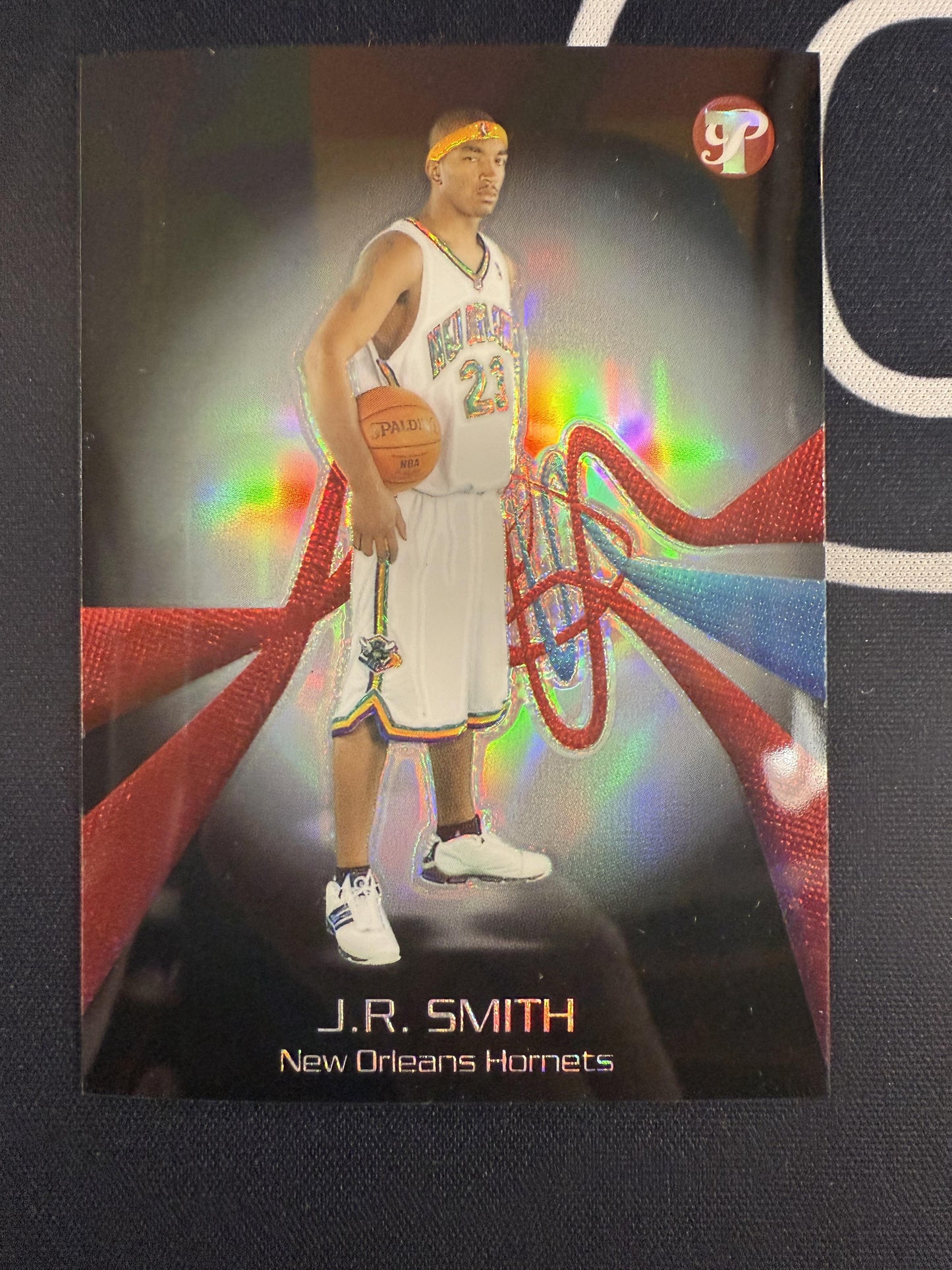 #172 J.R. Smith 2004-05 Topps Pristine SN #/49 New Orleans Hornets Refractors