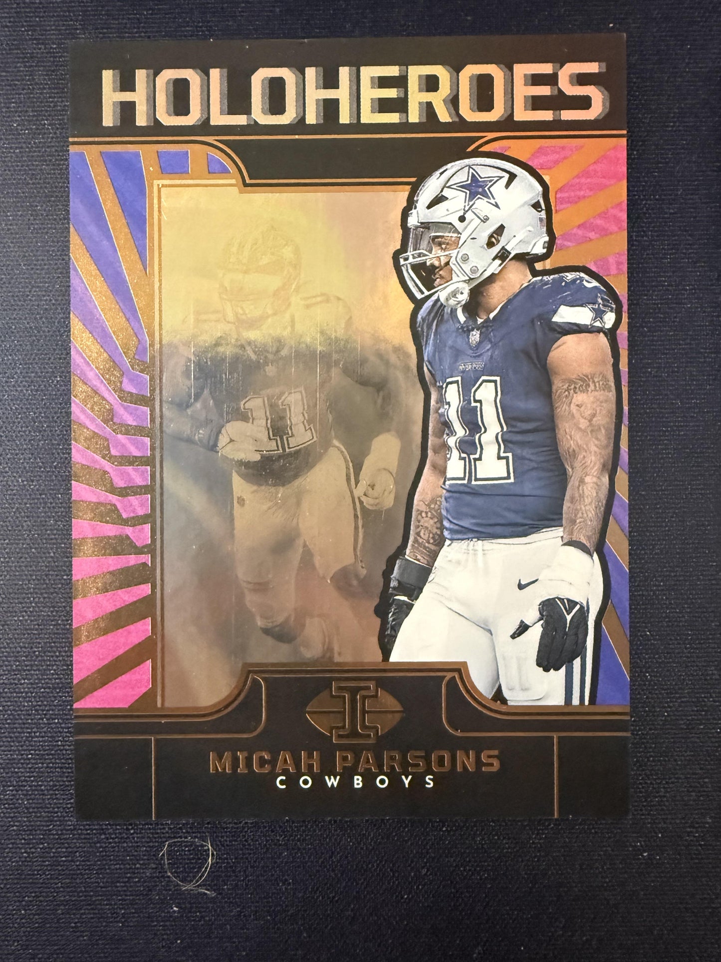 #2 Micah Parsons 2024 Panini Illusions Dallas Cowboys sports HoloHeroes