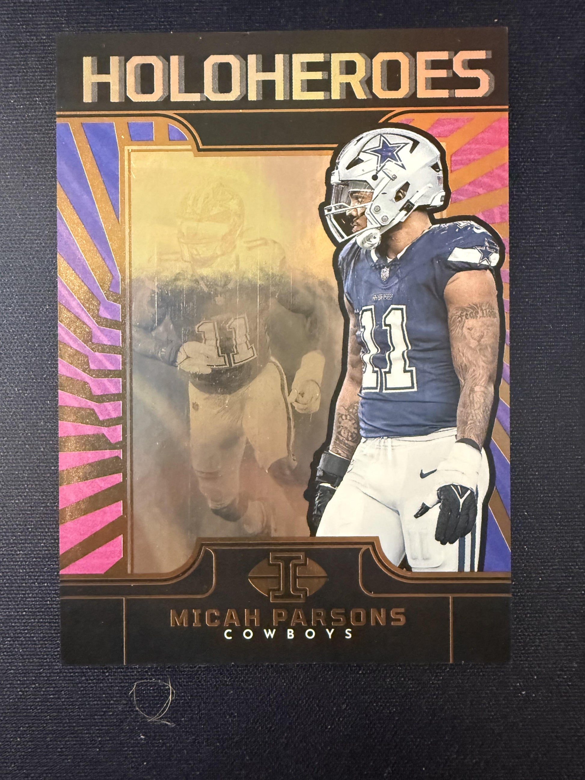 #2 Micah Parsons 2024 Panini Illusions Dallas Cowboys sports HoloHeroes