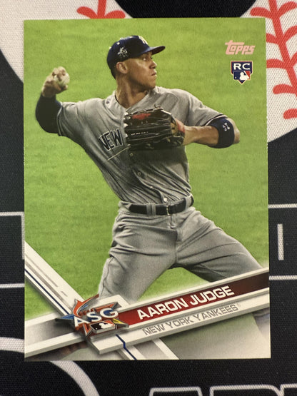 #US166 Aaron Judge 2017 Topps Update New York Yankees sports