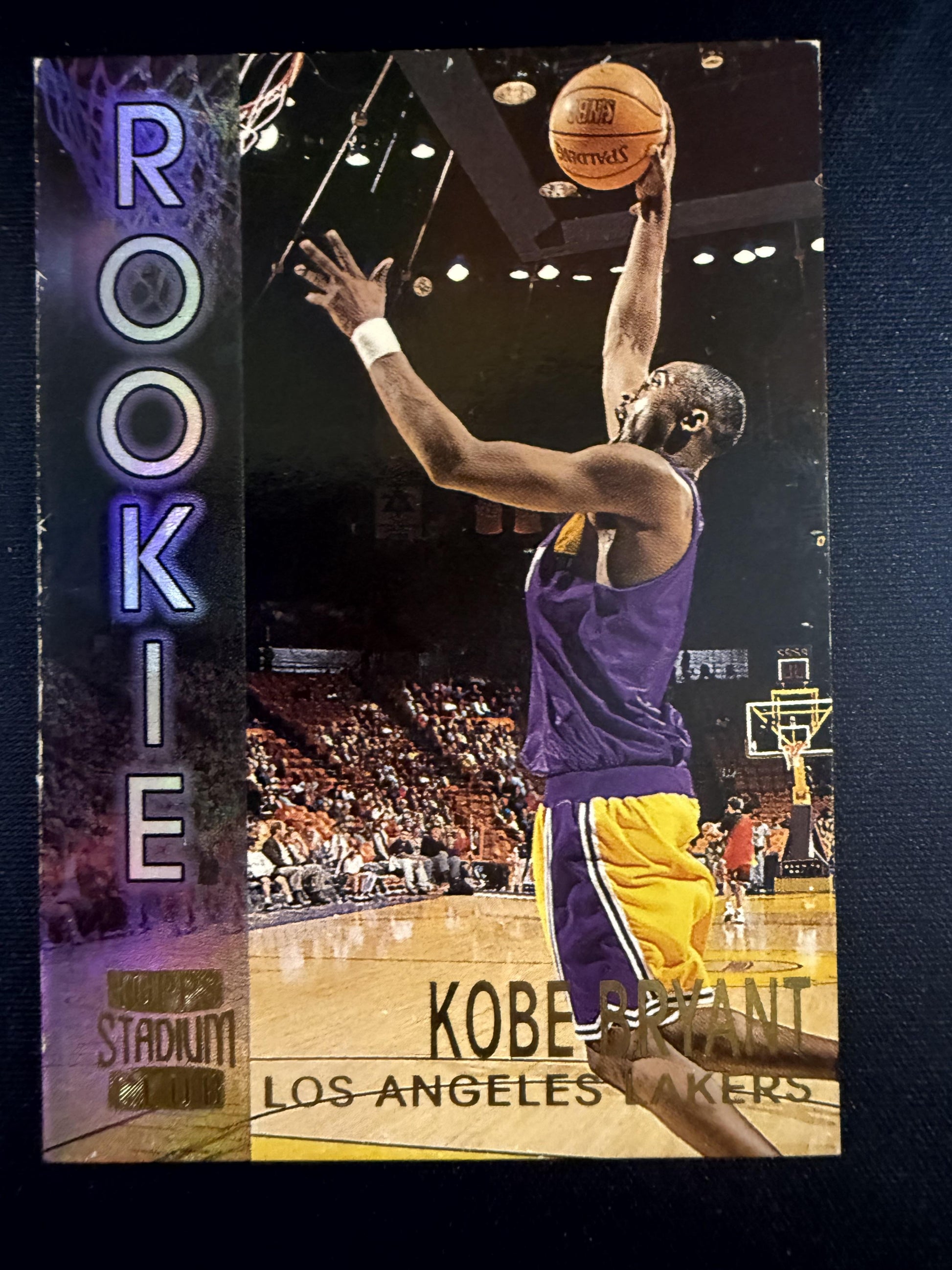 #R9 Kobe Bryant 1996-97 Stadium Club Los Angeles Lakers sports Rookies