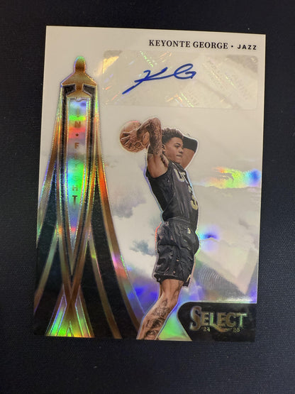 #IFS-KEY Keyonte George 2024-25 Panini Select Auto /249 In Flight Signatures