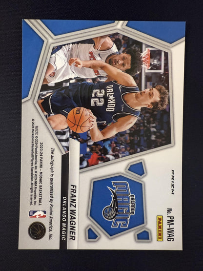#PM-WAG Franz Wagner 2023 Panini Mosaic Auto Magic Pictographs Mosaic