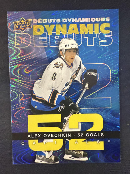 #DD-3 Alex Ovechkin 2025 Upper Deck Tim Hortons Capitals Dynamic Debuts