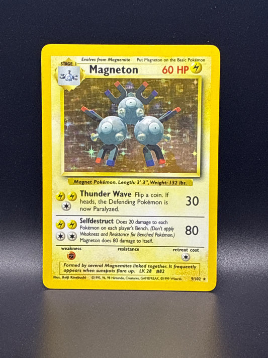 Magneton #9/102 - Base Set (Unlimited)