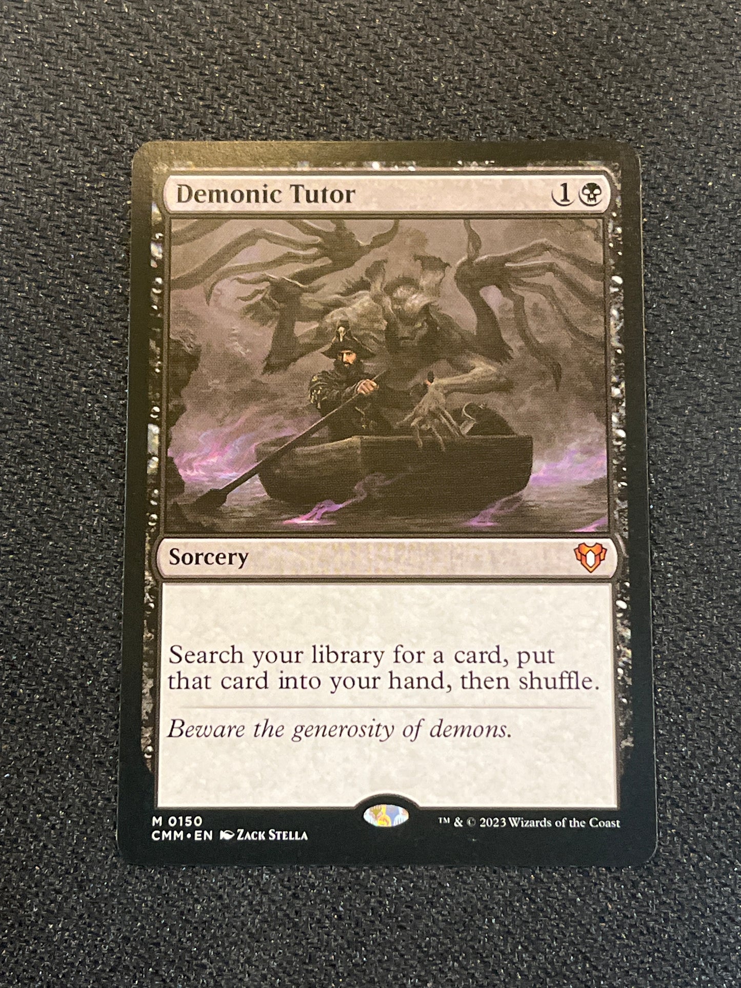 #0150 Demonic Tutor (Normal) Commander Masters