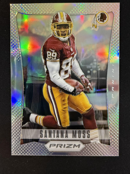 #199 Santana Moss 2012 Panini Prizm Washington Redskins sports Prizms