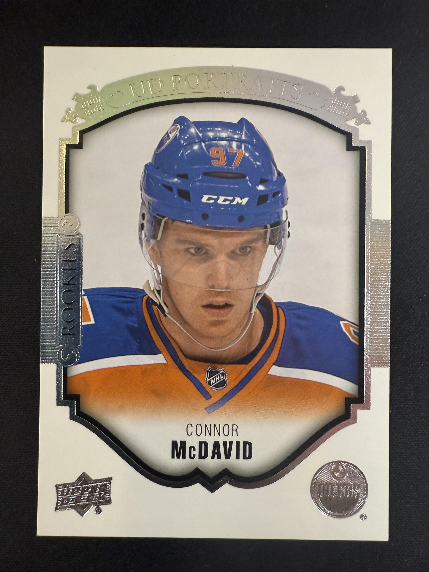 #P-100 Connor McDavid 2015-16 Upper Deck Edmonton Oilers sports UD Portraits