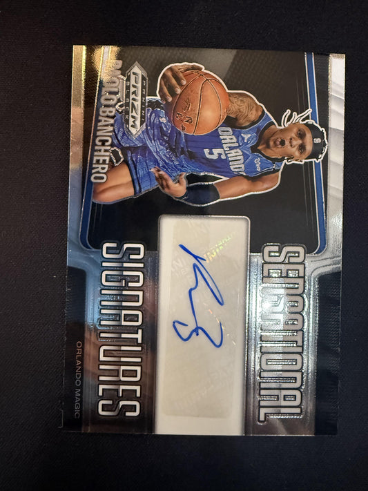 #SS-PAO Paolo Banchero 2022-23 Donruss AU Auto Orlando Magic Signature Series