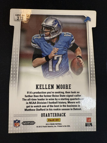 #273 Kellen Moore 2012 Panini Prizm RC Rookie Detroit Lions sports Prizms Red