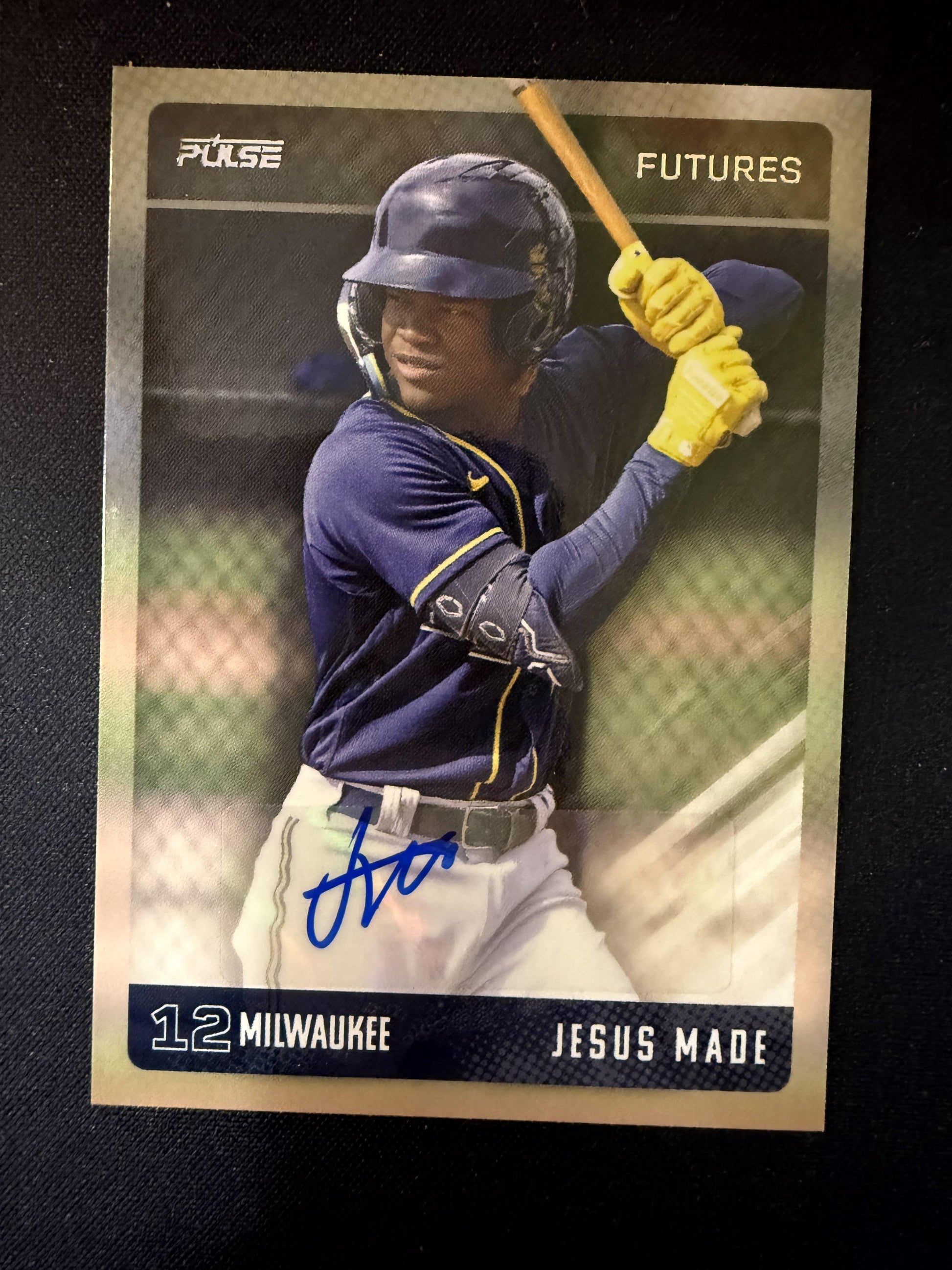 # JESUS MADE 2025 PULSE MERIDIAN sports AUTOGRAPH /3