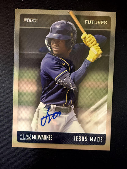 # JESUS MADE 2025 PULSE MERIDIAN sports AUTOGRAPH /3