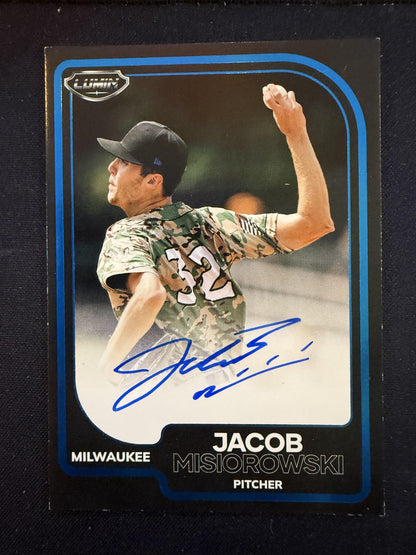 #LA-JAM JACOB MISIOROWSKI 2025 PULSE MERIDIAN MILWAUKEE BREWERS AUTOGRAPH /49
