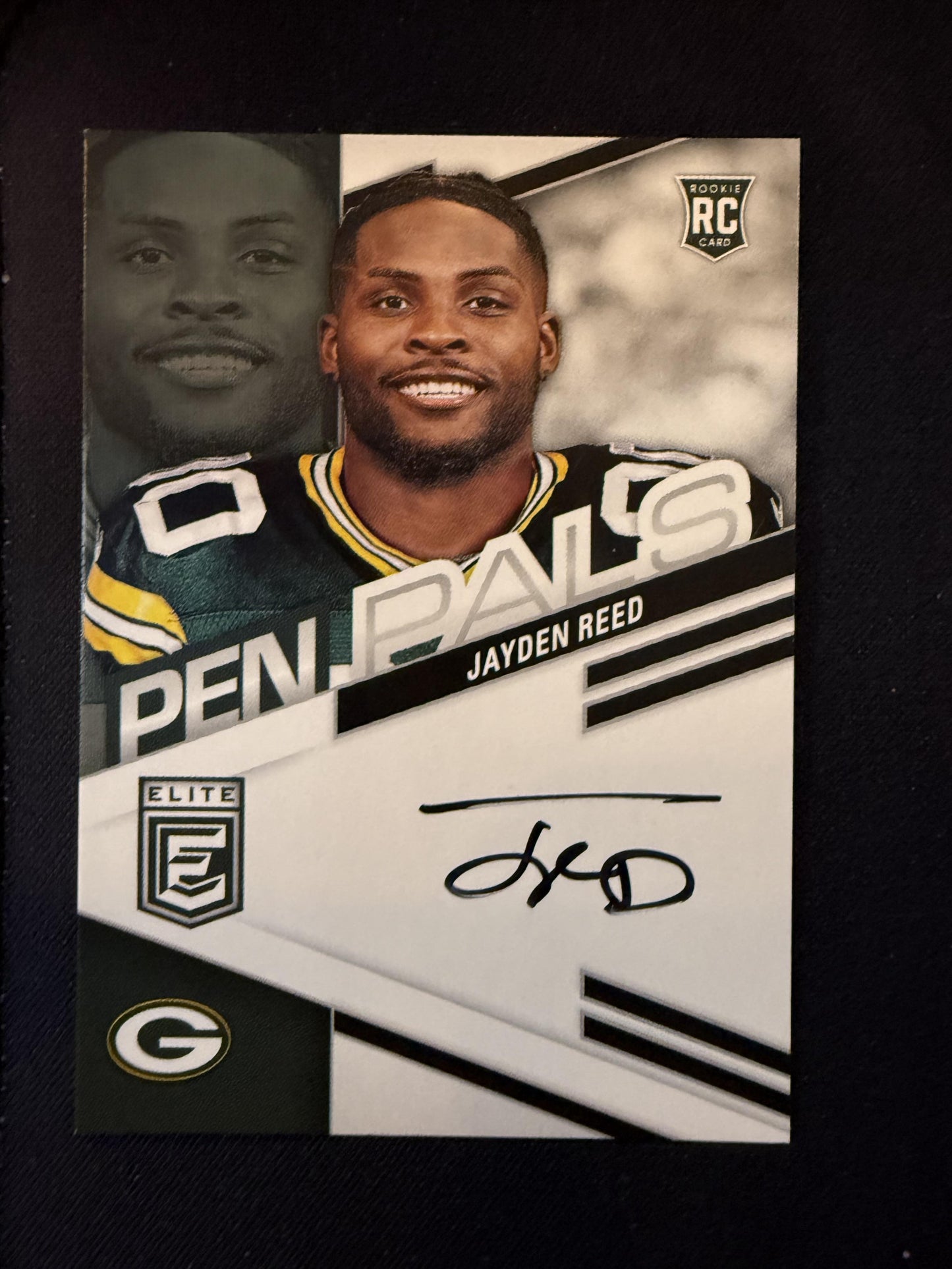 #PPJRE Jayden Reed 2023 Donruss Elite AU Auto Green Bay Packers sports Pen Pals