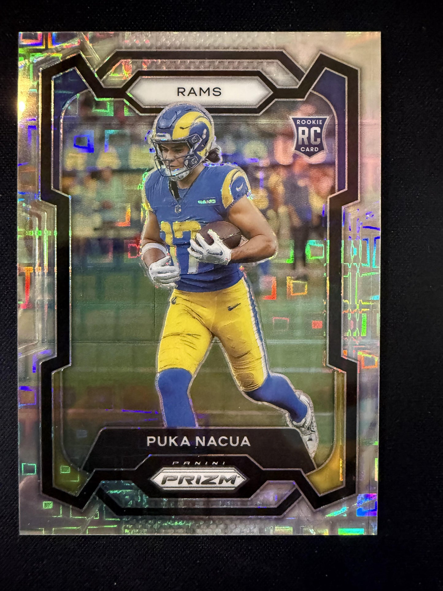 #357 Puka Nacua 2023 Panini Prizm SN #/400 Los Angeles Rams Pandora